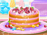 Play Lemon raspberry cake