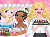 Play Barbie s royal makeup studio