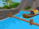 Play River boat escape