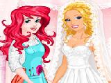 Play Ariel as barbie s wedding stylist