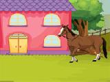 Play Horse escape from lion