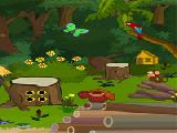 Spielen Forest wooden hut escape 1