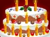Play New year cake decoration