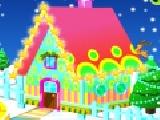 Play Christmas house decorating