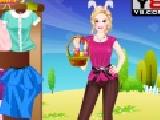 Play Barbie easter day