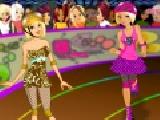 Play Gorgeous roller skaters