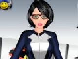 Play Alesia bike racer dressup