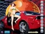 Spielen The racer girl