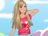 Play Barbie dancing dress up