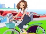 Play Hipster girl bike