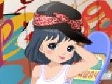 Play Skater girl dressup