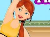 Play Fitness girl dress up game