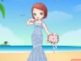 Play Summer bride dress up game