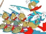 Play Baffled donald online coloring page