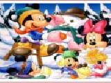 Play Mickey mouse sliding puzzle
