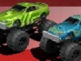 Play Racing on huge jeeps