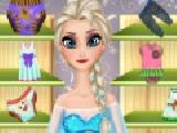 Play Pregnant elsa washing clothes