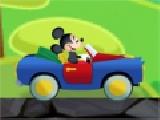Play Mickey mouse car driving challenge