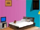 Play Garden pink house escape