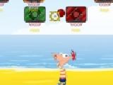 Play Phineas and ferb beach sport