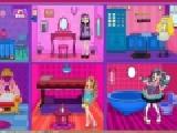 Play Ever after high doll house decoration
