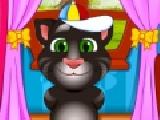 Play Talking angela and tom cat babies-english