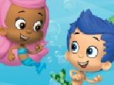 Play Bubble guppies puzzle: gil and molly