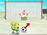 Play Spongebob soccer shootout
