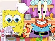 Play SpongeBob Kitchen Slacking