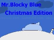 Play Mr.Blocky Blue Christmas edition