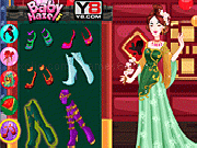 Play Cute Mulan Royal Dressup