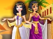 Play Elsa and Jasmine shopping in Egypt