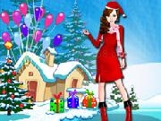 Play Xmas Girls Dress Up