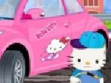 Play Hello kitty car wash and repair