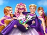 Play Super barbie wedding dress up