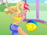 Jugar a Barbie a sports star