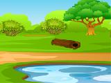 Play Garden wooden house escape