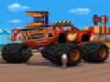 Play Blaze monster truck puzzle