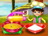 Play Rosewater and raspberry sponge cake