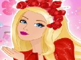 Spielen Barbie lady in red