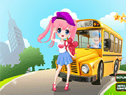 Play         Fashion School Girl Dress Up