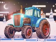 Play Christmas Tractor Racing