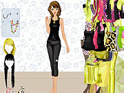 Play         Yellow And Black Closet Dressup