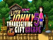 Play Little Johny 5 Thanksgiving Gift Escape