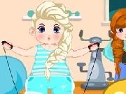 Play Lazy Elsa Lose Weight