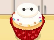 Play Cute Baymax Cupcake