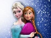 Play Elsa and Anna Eggs Painting