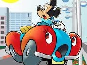 Play Mickey Car Puzzle