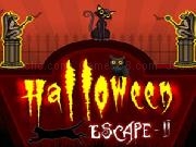 Play Halloween Cat Escape 2