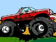 Play Monster Truck Coloring